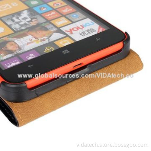 Vertical Flip Leather Case for Nokia Lumia 1320, Manufacturer